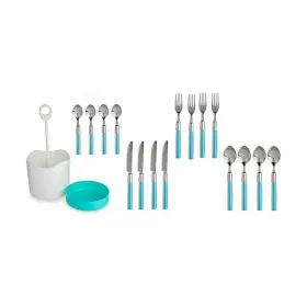 Stalo įrankių rinkinys Kinvara Mėlyna Nerūdijantis plienas Plastmasinis (8 vnt.)