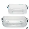 Комплект Кухненски Фонтани Pasabahce Borcam Kvadrāta 1,95 L (4 gb.)