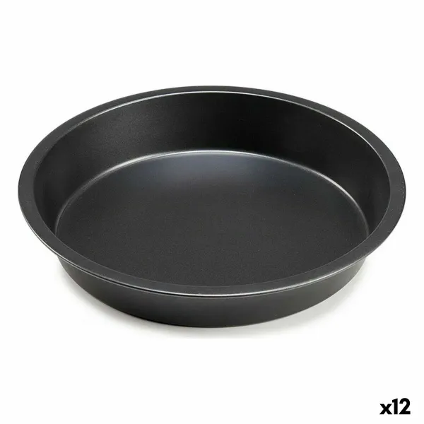 Uuni vuoka Kinvara Tumman harmaa Metalli Ø 28 cm 28 x 4,2 x 28 cm (12 osaa)