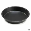 Uuni vuoka Kinvara Tumman harmaa Metalli Ø 28 cm 28 x 4,2 x 28 cm (12 osaa)