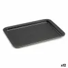 Поддон для духовки Kinvara Серый Металл 25,3 x 2 x 37 cm (12 штук)