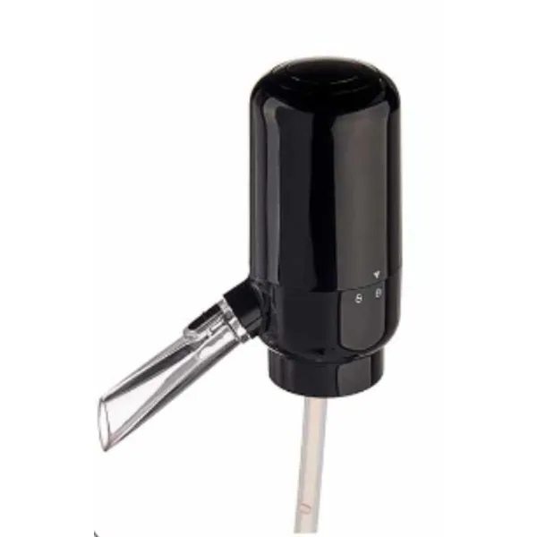 Dispenser Kinvara Black Transparent Silicone Stainless steel ABS Plastic 5 x 11 x 10 cm Electric (12 Units)
