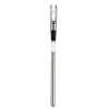 Wine Decanter Kinvara White Black Transparent Steel Stainless steel TPE Plastic 3-in-1 (12 Units)