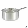 Saucepan with Lid Kinvara Silver Aluminium Ø 24 cm 5 L 43 x 15,5 x 26 cm 26 x 15,5 x 43 cm (10 Units)