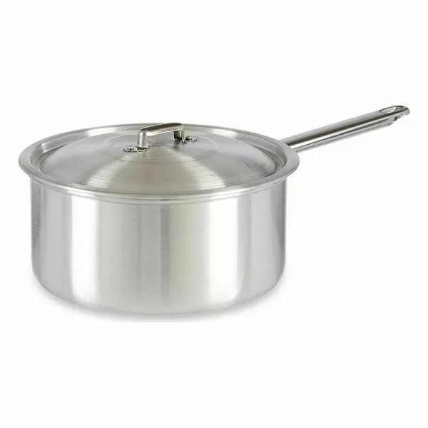 Ковш с крышкой Kinvara Серебристый Алюминий Ø 24 cm 5 L 43 x 15,5 x 26 cm 26 x 15,5 x 43 cm (10 штук)