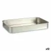 Cepamveidne Kinvara Sudrabains Alumīnijs 28,5 x 6,5 x 46 cm 46 x 6,5 x 28,5 cm 46 x 7 x 28,5 cm (12 gb.)