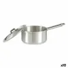 Saucepan with Lid Kinvara Silver Aluminium Ø 14 cm 1 L 28 x 9 x 16 cm 16 x 9 x 28 cm (10 Units)
