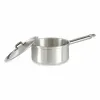 Ковш с крышкой Kinvara Серебристый Алюминий Ø 14 cm 1 L 28 x 9 x 16 cm 16 x 9 x 28 cm (10 штук)
