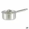 Saucepan with Lid Kinvara Silver Aluminium Ø 12 cm 600 ml 0,6 L 14 x 8 x 26 cm (10 Units)