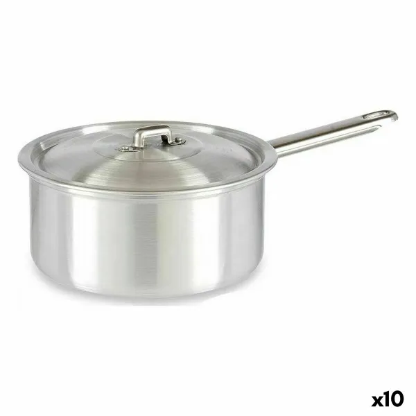 Saucepan with Lid Kinvara Silver Aluminium 2 L 20 x 12 x 35,5 cm 35,5 x 12 x 20 cm (10 Units)