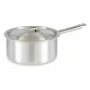 Saucepan with Lid Kinvara Silver Aluminium 2 L 20 x 12 x 35,5 cm 35,5 x 12 x 20 cm (10 Units)