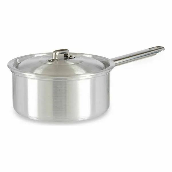 Saucepan with Lid Kinvara Silver Aluminium Ø 16 cm 1,5 L 30 x 10,5 x 18 cm 30,5 x 9 x 18 cm 18 x 10,5 x 30,5 cm (10 Units)