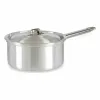 Saucepan with Lid Kinvara Silver Aluminium Ø 16 cm 1,5 L 30 x 10,5 x 18 cm 30,5 x 9 x 18 cm 18 x 10,5 x 30,5 cm (10 Units)