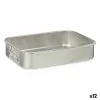 Kepimo skarda Kinvara Sidabras Aliuminis Ø 18 cm 26 X 5 X 19 CM 19 x 5 x 26 cm (12 vnt.)