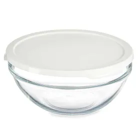 Круглая коробочка для завтраков с крышкой Pasabahce Chefs Белый 1,7 L (4 штук)