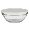 Круглая коробочка для завтраков с крышкой Pasabahce Chefs Белый 2,5 L (4 штук)
