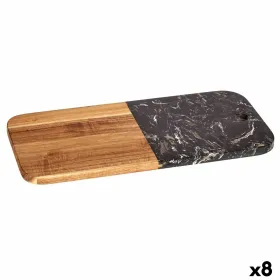 Pjaustymo lentelė Kinvara Juoda 18 x 1,5 x 38 cm (8 vnt.)