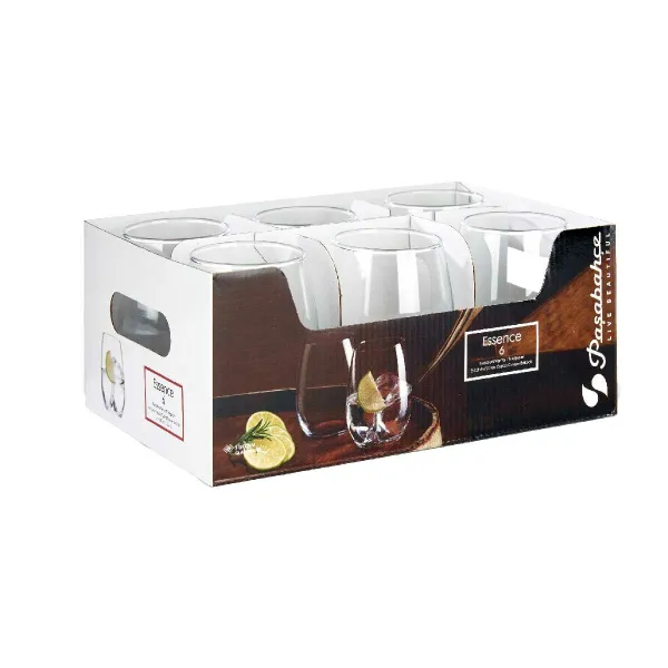 Набор стаканов Pasabahce Amber Прозрачный Cтекло 350 ml (4 штук)