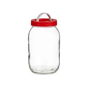 яс Vivalto Красный Прозрачный 2 L Крышка с ручкой (6 штук)