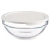 Круглая коробочка для завтраков с крышкой Pasabahce Chefs Белый 595 ml (6 штук)