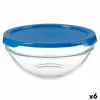Круглая коробочка для завтраков с крышкой Pasabahce Chefs Синий 595 ml (6 штук)