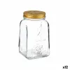 яс Pasabahce Homemade Прозрачный Позолоченный 1 L (12 штук)