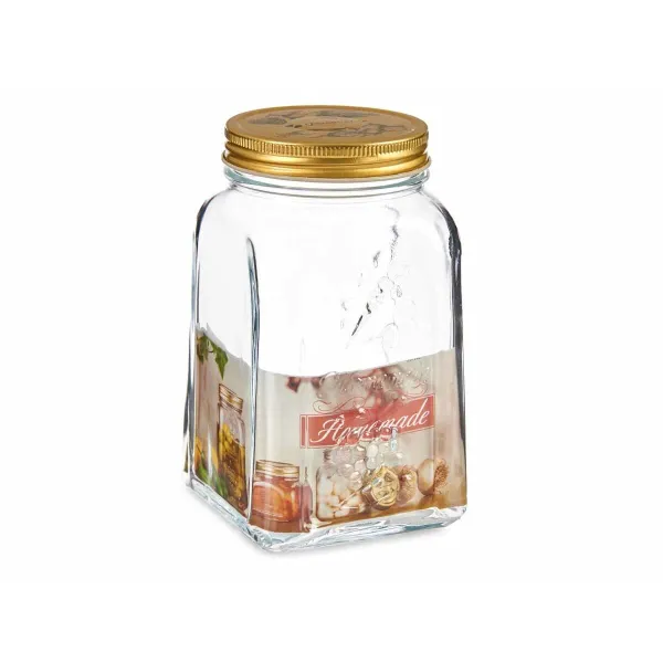 яс Pasabahce Homemade Прозрачный Позолоченный 1 L (12 штук)