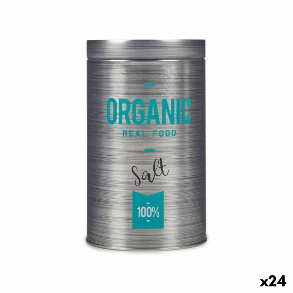 Sāls trauks Kinvara Organic Pelēks Alva 10,4 x 18,2 x 10,4 cm Sāls (24 gb.)