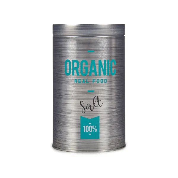 Sāls trauks Kinvara Organic Pelēks Alva 10,4 x 18,2 x 10,4 cm Sāls (24 gb.)