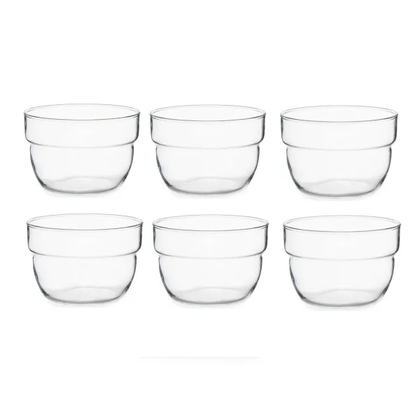 Dubenėlių rinkinys Pasabahce Motto Skaidrus stiklas 200 ml 29,7 x 6 x 16 cm (8 vnt.)