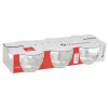 Set of bowls Pasabahce Motto Transparent Glass 200 ml 29,7 x 6 x 16 cm (8 Units)
