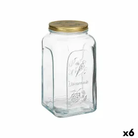 яс Pasabahce Homemade Прозрачный Позолоченный 3 L (6 штук)