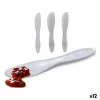 Nažu komplekts Kinvara Balts Plastmasa 18 x 10 x 1 cm 18 x 3,5 x 1 cm 3 Daudzums (12 gb.)