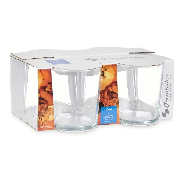 Набор стаканов Pasabahce Bistro Прозрачный Cтекло Стеклянный 380 ml (6 штук)