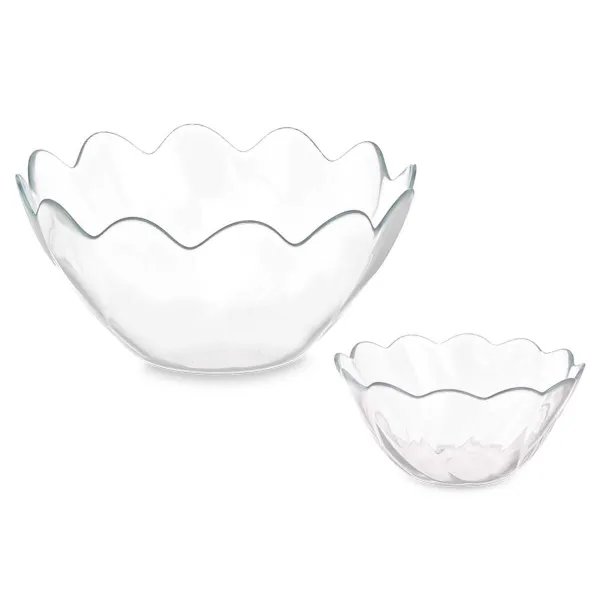 Набор мисок Pasabahce Hasir Прозрачный Cтекло 31 x 25,5 x 24,5 cm (2 штук)