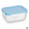Padažinė Pasabahce Snow Mėlyna Skaidrus stiklas Polietilenas 420 ml (12 vnt.)