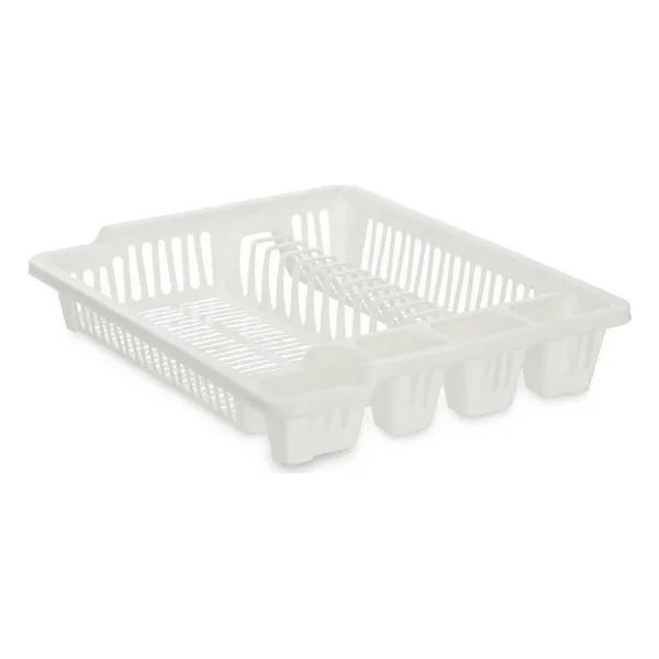 Draining Rack for Kitchen Sink Kinvara White 46 x 8 x 37,5 cm (12 Units)