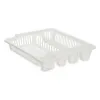 Draining Rack for Kitchen Sink Kinvara White 46 x 8 x 37,5 cm (12 Units)