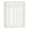 Draining Rack for Kitchen Sink Kinvara White 46 x 8 x 37,5 cm (12 Units)