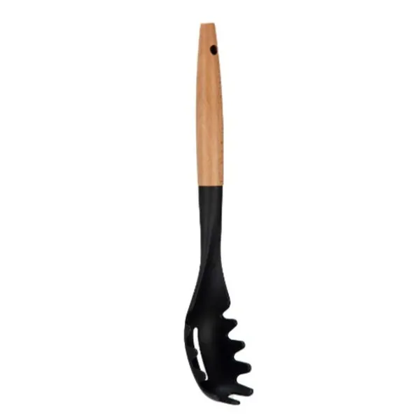 Makaronu Karote Kinvara Melns Dabisks Koks Plastmasa 6 x 33,5 x 6 cm 6 x 33,5 cm (12 gb.)