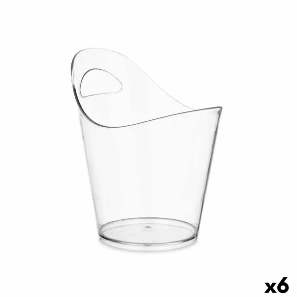 Ledus Spainis Kinvara Caurspīdīgs Plastmasa 5 L 25 x 29,5 x 20 cm 20,5 x 29 x 27 cm (6 gb.)