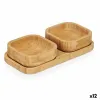 Uzkodu komplekts Kinvara Brūns Bambuss 23 x 4,5 x 11 cm 23 x 5,3 x 11 cm (12 gb.)