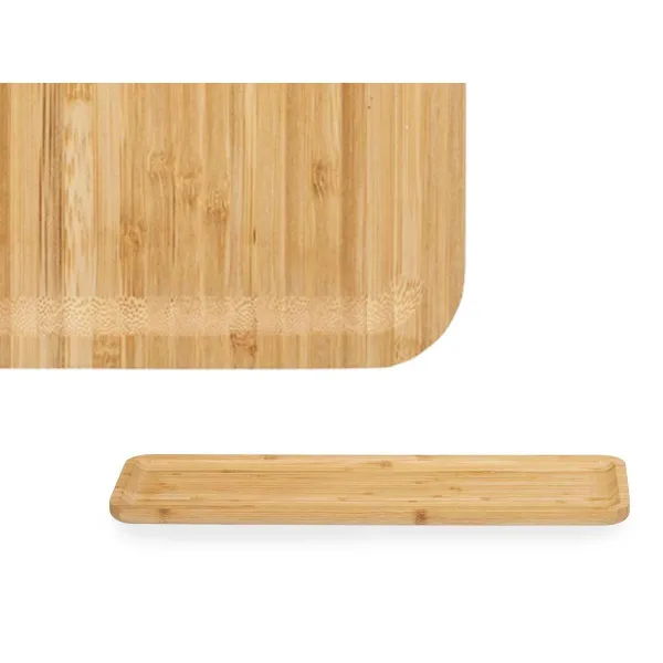Snack tray Kinvara Brown 46 x 1,6 x 15 cm Aperitif (12 Units)