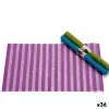 Tabletti Kinvara Sininen Vihreä Purppura 45 x 30 x 0,1 cm 3 x 30,5 x 3 cm (36 Osaa)