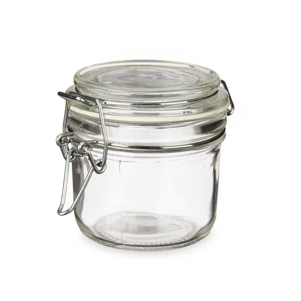 Jar Vivalto Transparent 180 ml (6 Units)