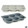 Muffinssi Vuoka Kinvara Vaaleanharmaa Tumman harmaa 25,5 x 3 x 17,5 cm Magdalenat (6 osaa)