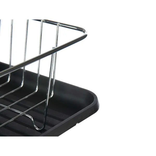 Draining Rack for Kitchen Sink Kinvara Black 43,5 x 11 x 33,5 cm (4 Units)