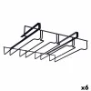 Stikla Paliktnis Kinvara Metāls Dzelzs 36 x 7,5 x 26 cm 7 x 7,5 x 26 cm (6 gb.)