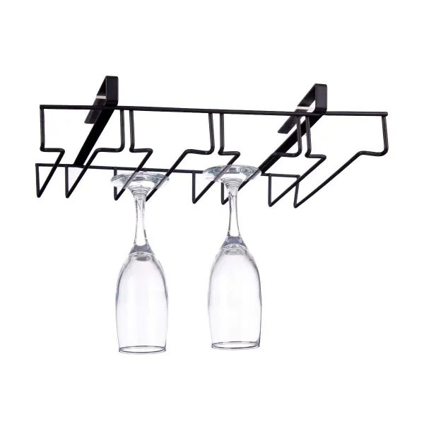 Glass Stand Kinvara Metal Iron 36 x 7,5 x 26 cm 7 x 7,5 x 26 cm (6 Units)