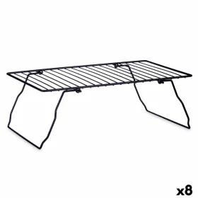 Складная полка Kinvara Чёрный 37.5 x 23 x 13 cm 37 x 3,5 x 23,5 cm 37,5 x 3,5 x 24 cm 24 x 37,5 x 24,5 cm (8 штук)